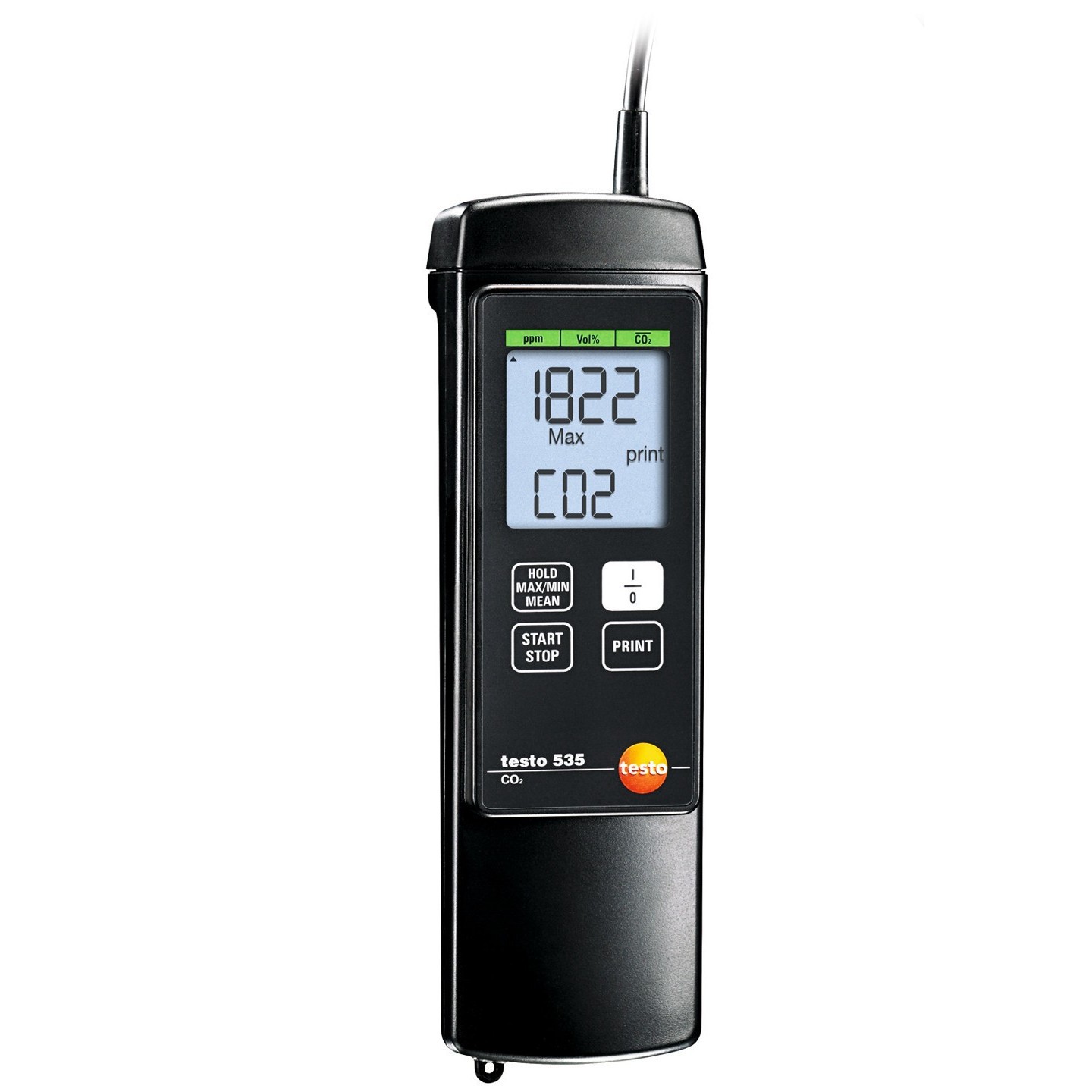 German Testo Testo535 Carbon Dioxide Detector Co2 Gas Tester Handheld Analyzer Alarm