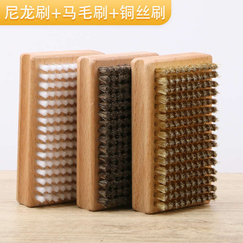 Ski Board Brush Waxing Brush Single Board Double Board Snow Wax Brush Ski Board Brush Ski Maintenance Tools Snowboard Wax Carding Brush