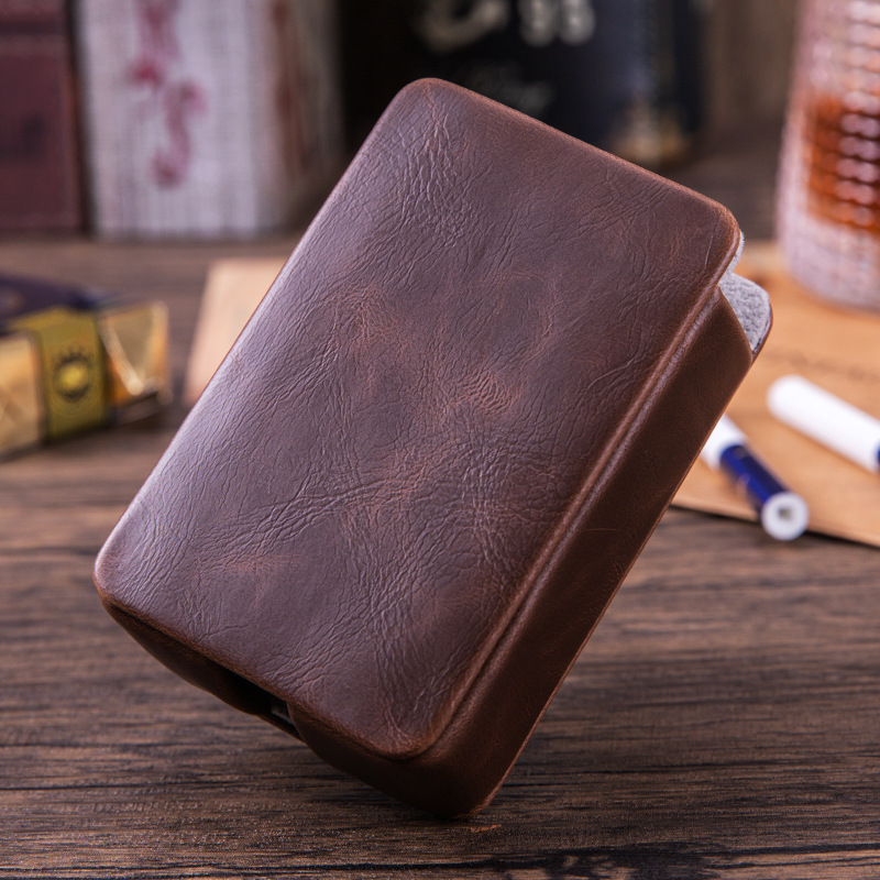 Cross-Border Lizard-Pattern Cigarette Case, Soft-Pack Men's Cigarette Case, Twenty-Cigarette Soft-Pack Cigarette Case, Anti-Pressure Cigarette Case