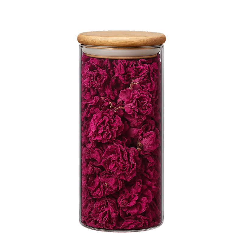 Pingyin Rose Tea Double-Petaled Dried Rose Non-Special Grade Shandong Corolla Tea Large Official Flagship Store Herbal Tea for Women