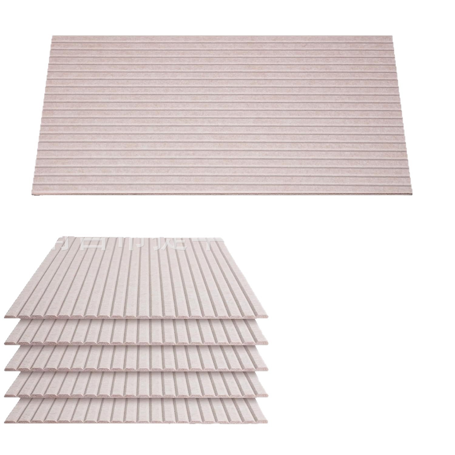 Cross-Border Special Supply of 10 Pieces of Felt Soundproofing Panels, Polyester Fiber Sound-Absorbing Panels, Soundproofing Recording Studio Piano Room Stickers, Indoor Soundproofing