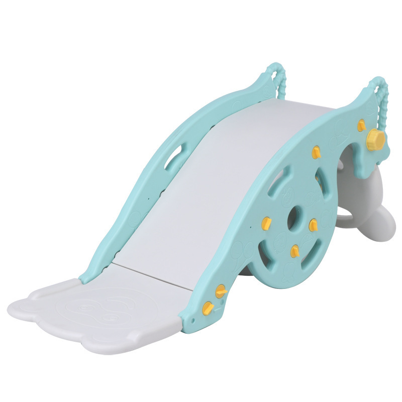 Children's room three-in-one slide rocking horse basketball combination baby home rocking horse gift baby three kinds of play