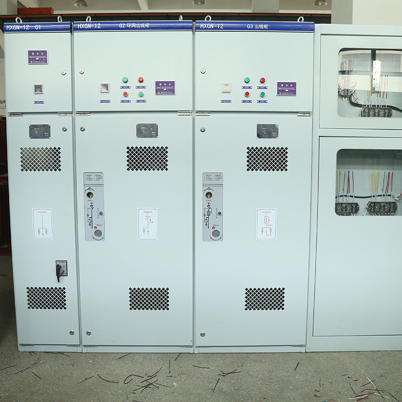High-Voltage Ring Mesh Cabinet Xgn-12 High-Voltage Ring Mesh Cabinet 10Kv Inlet and Outlet Cabinet High-Voltage Switch Cabinet Complete Set of Equipment Box Type
