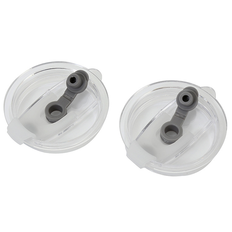 Workshop wholesale thermos cup lid injection parts 20oz straw lid handle cup brush straw plastic wholesale cup lid