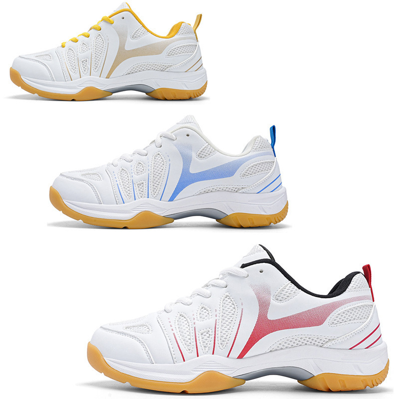 Новые кроссовки для бадминтона, дышащие, антискользящие, для студентов, для тренировок