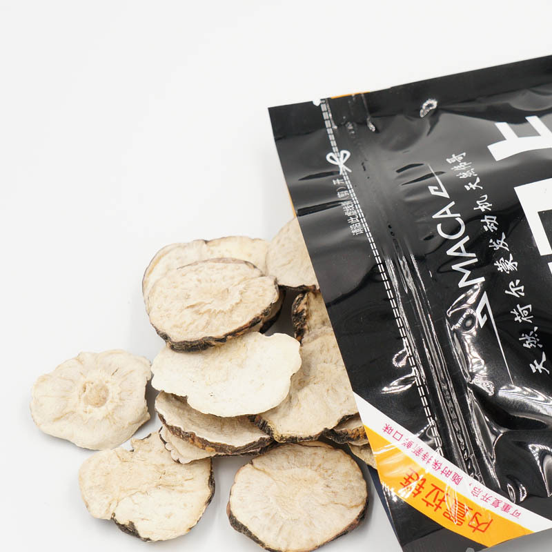 Maca fruit black Maca card black Maca dry slice 500g Yunnan Lijiang maca black Maca slice