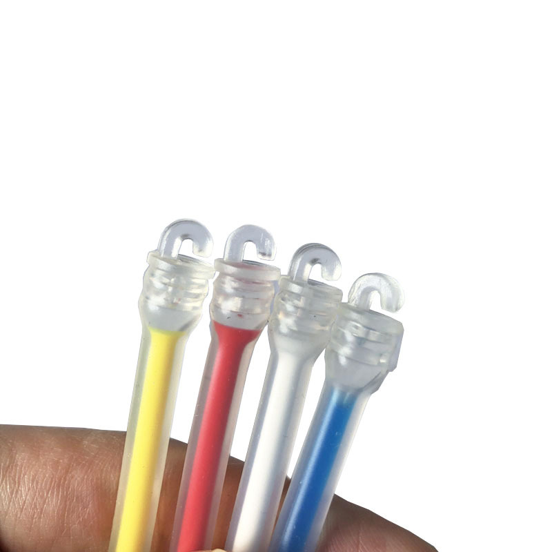 Transparent Silicone Strip Double Hook Shock Absorber Tennis Rafting External Shock Absorbing Snake Soft Silicone Tennis Rafting Shock Absorbing