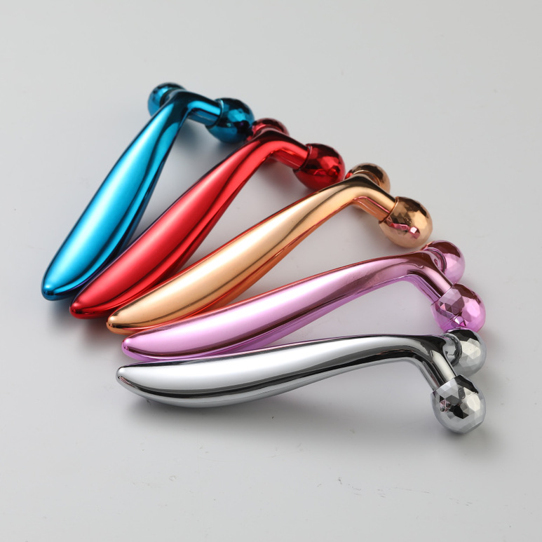 Impulse 3D Roller Massage Facial Instrument Massager Manual Roller Massager Roller Beauty Micro-Electric Cross-Border Manufacturer Batch