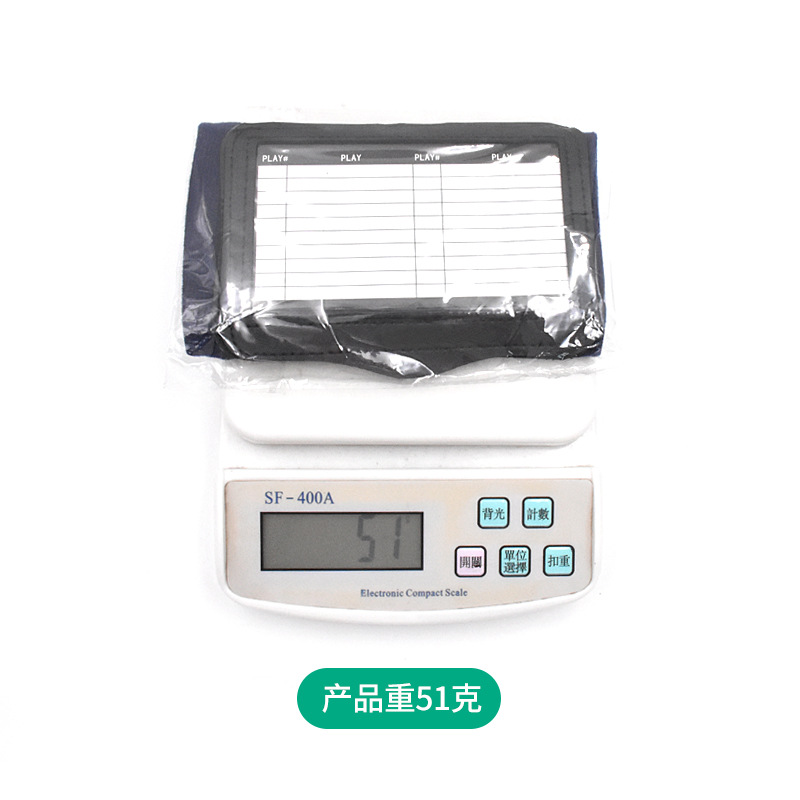 Rugby Tactical Wristband Tactical Manual Flip Manual Wrist Coach Playbook Baseball Tactical Board