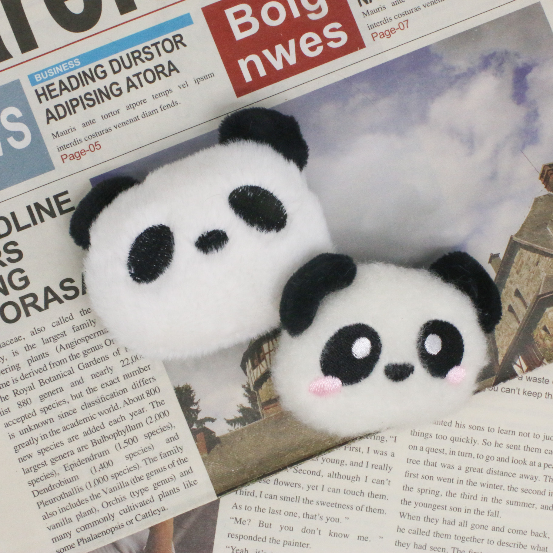 Little Panda Doll Cartoon Accessories Brooch Shoes Socks Clothes Bag Accessories Accessories Plush Accessories Toy Doll