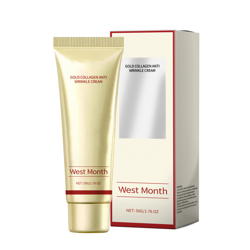 West Month Collagen Softening Cream Moisturizing Nourishing Facial Skin Daily Skin Care Brightening Cream