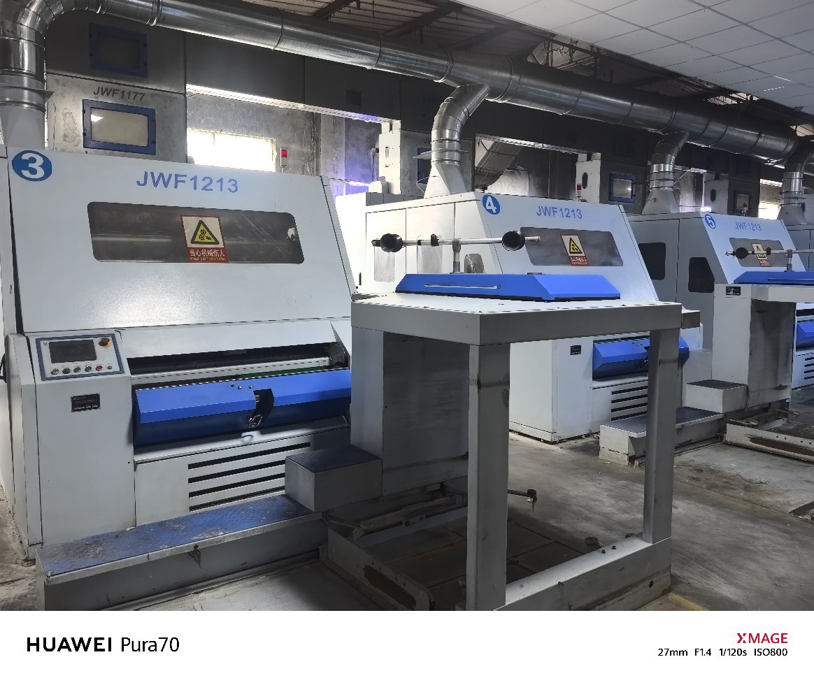 For Sale: Qingdao Hongda Jwf1213 Combing Machine 7 Units