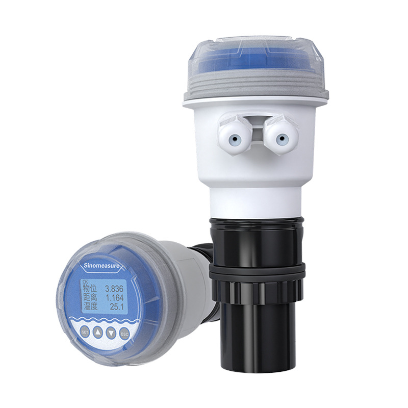 Integrated ultrasonic level meter 4-20mA anti-corrosion water level sensor level meter ultrasonic level meter
