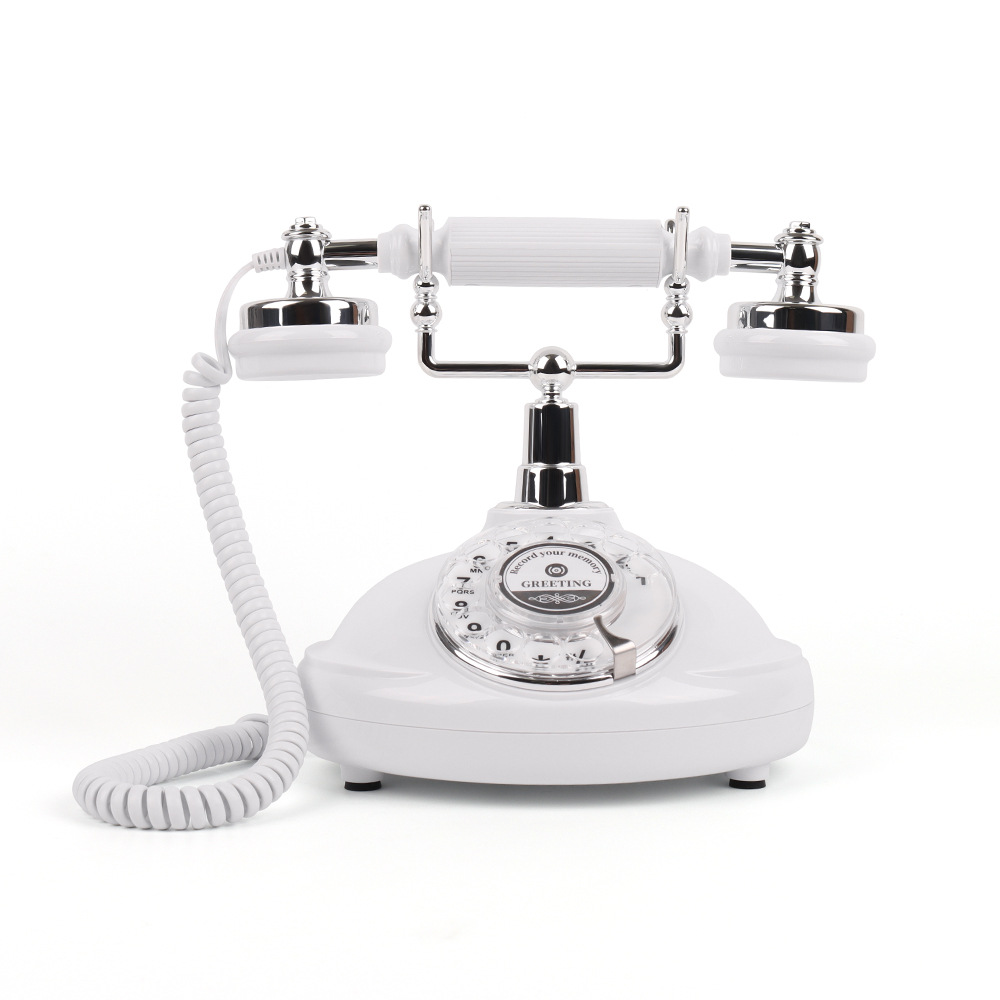Cross-border antique telephone home fixed telephone retro fixed landline wedding recording telephone wholesale manufacturers