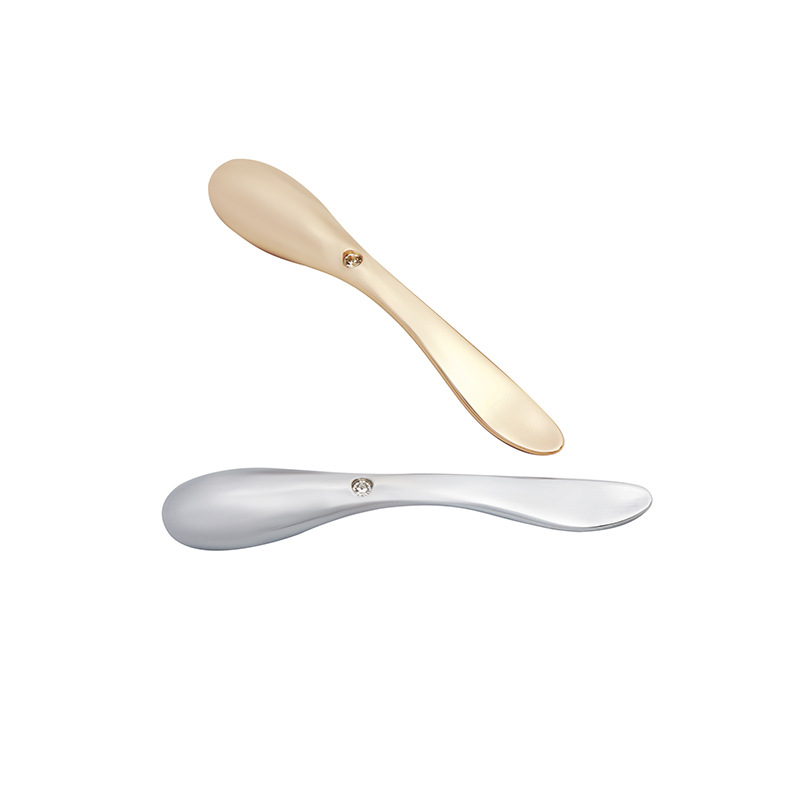 Electro-Galvanized Alloy Eye Cream Stick Application Stick Foreign Trade Small Dolphin Eye Cream Massage Stick Metal Eye Massage Stick