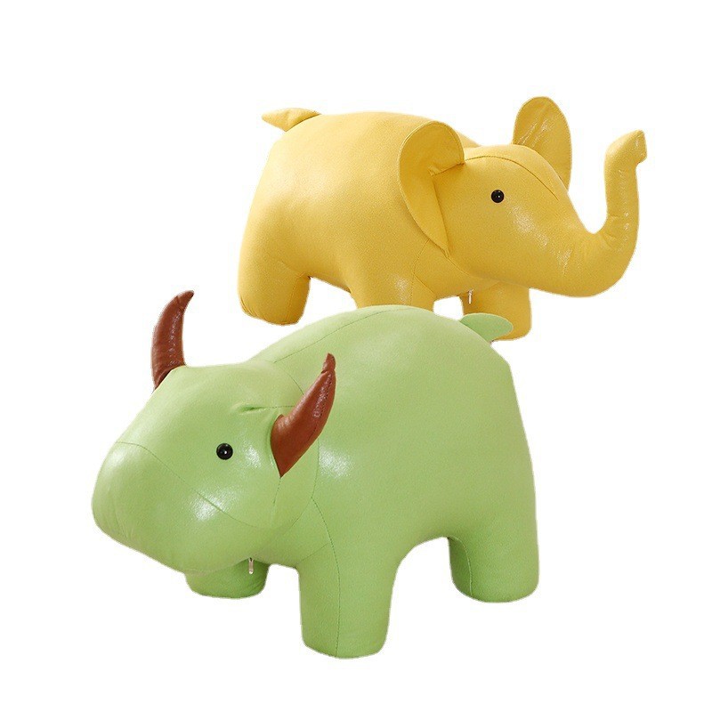 Animal Stool, Kidsren's Stool, Shoe Changing Stool, Elephant Stool, Doorway Shoe Changing Stool, Animal Stool, Cute Animal Low Stool