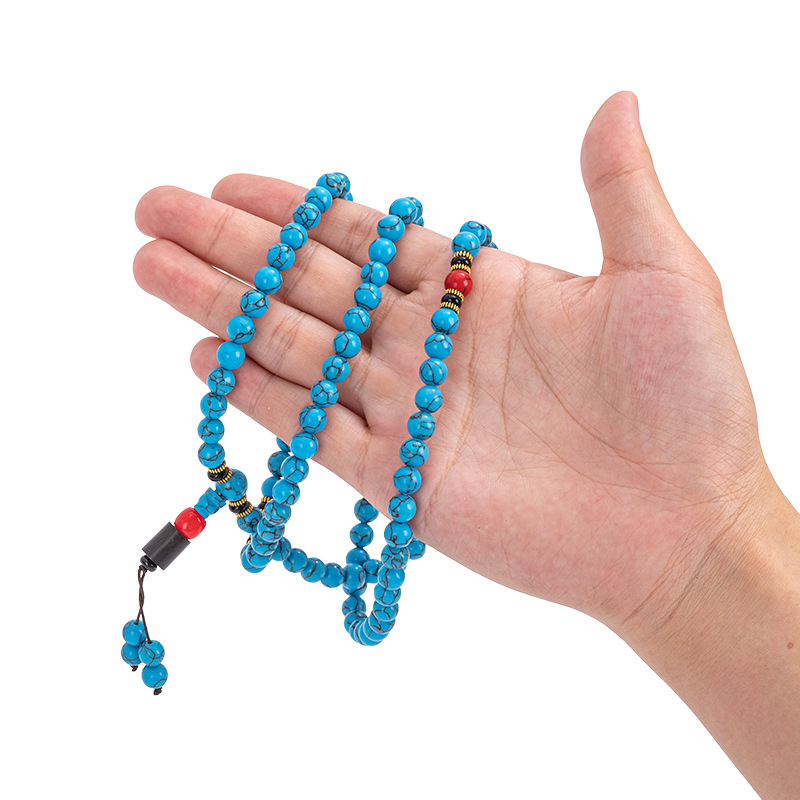 Nfc Smart Necklace Write Business Card Website Scripture Video Music Icid Access Card 108 Rosary Beads Buddha String Jewelry