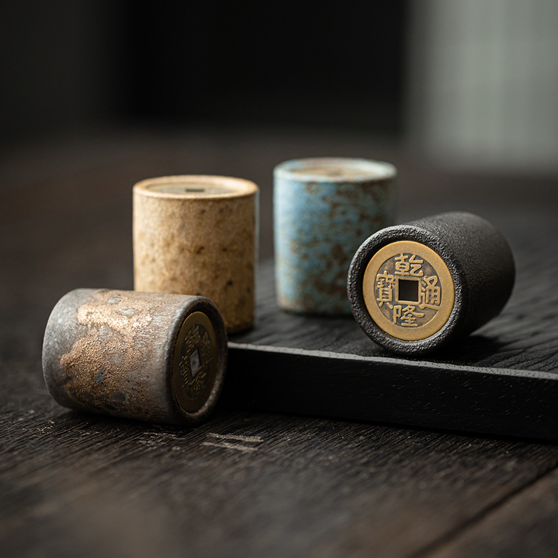 Copper Coin Lid, Antique Purple Sand Pot Lid Holder, Iron Pot Lid Holder, Pot Holder, Ceramic Retro Cover Bowl Lid Holder, Tea Ceremony Accessories