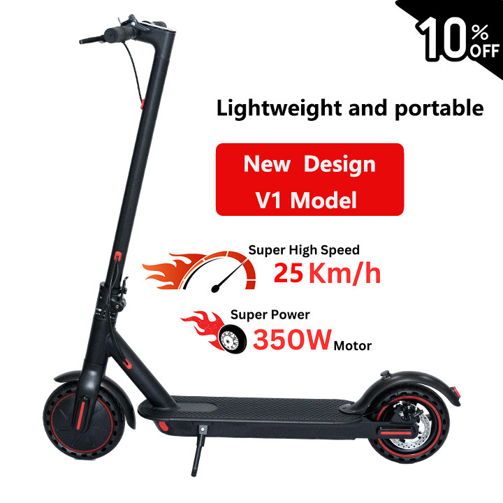 Cross-Border 8.5inch Electric Scooter Outdoor Portable Electric Vehicle Adult Scooter Folding Electric Scooter