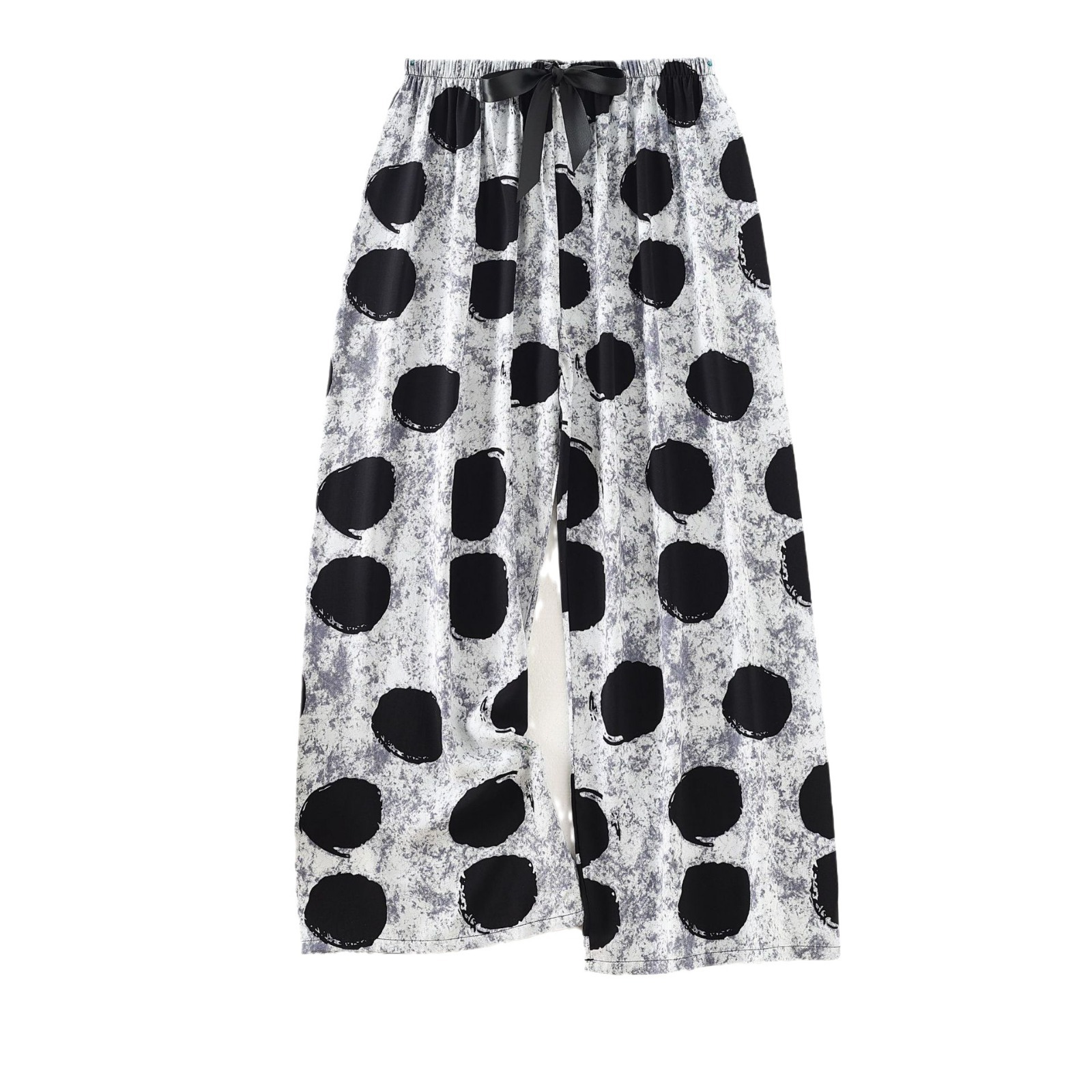 Cotton silk pajama pants women's spring and summer artificial cotton beach pants can be worn outside plus size cotton silk home wear cropped pants