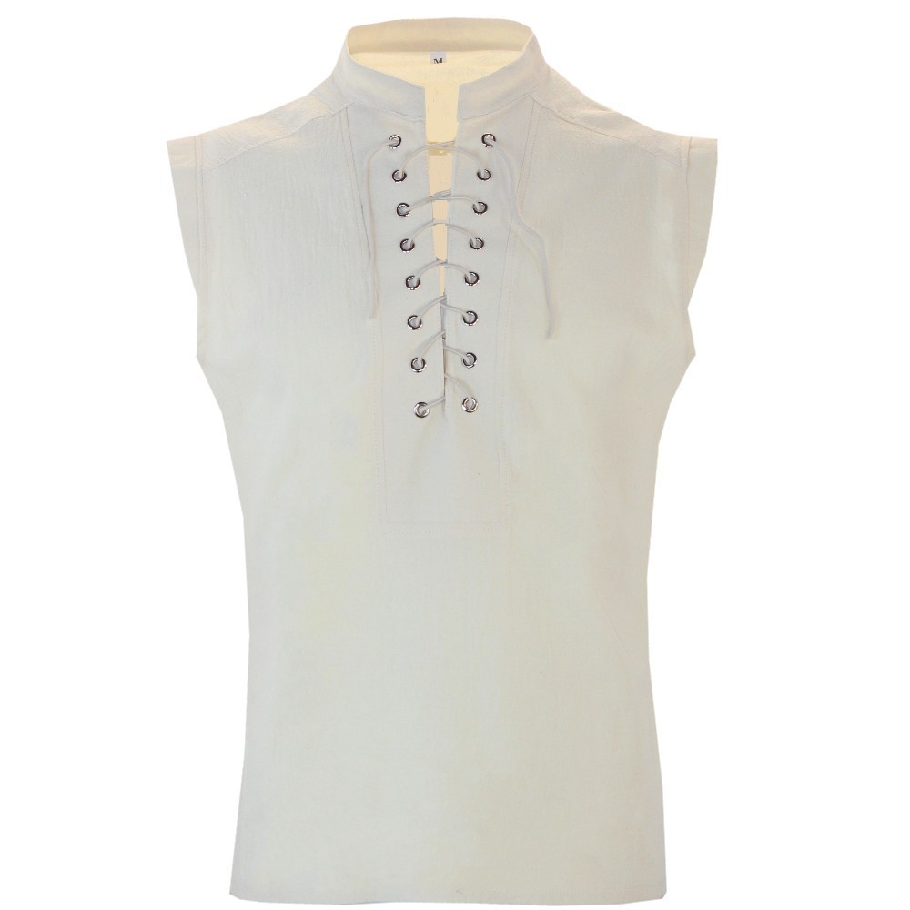 2022 Amazon wish New Mens Medieval Costume Retro Men's Short Vest Halloween Costume