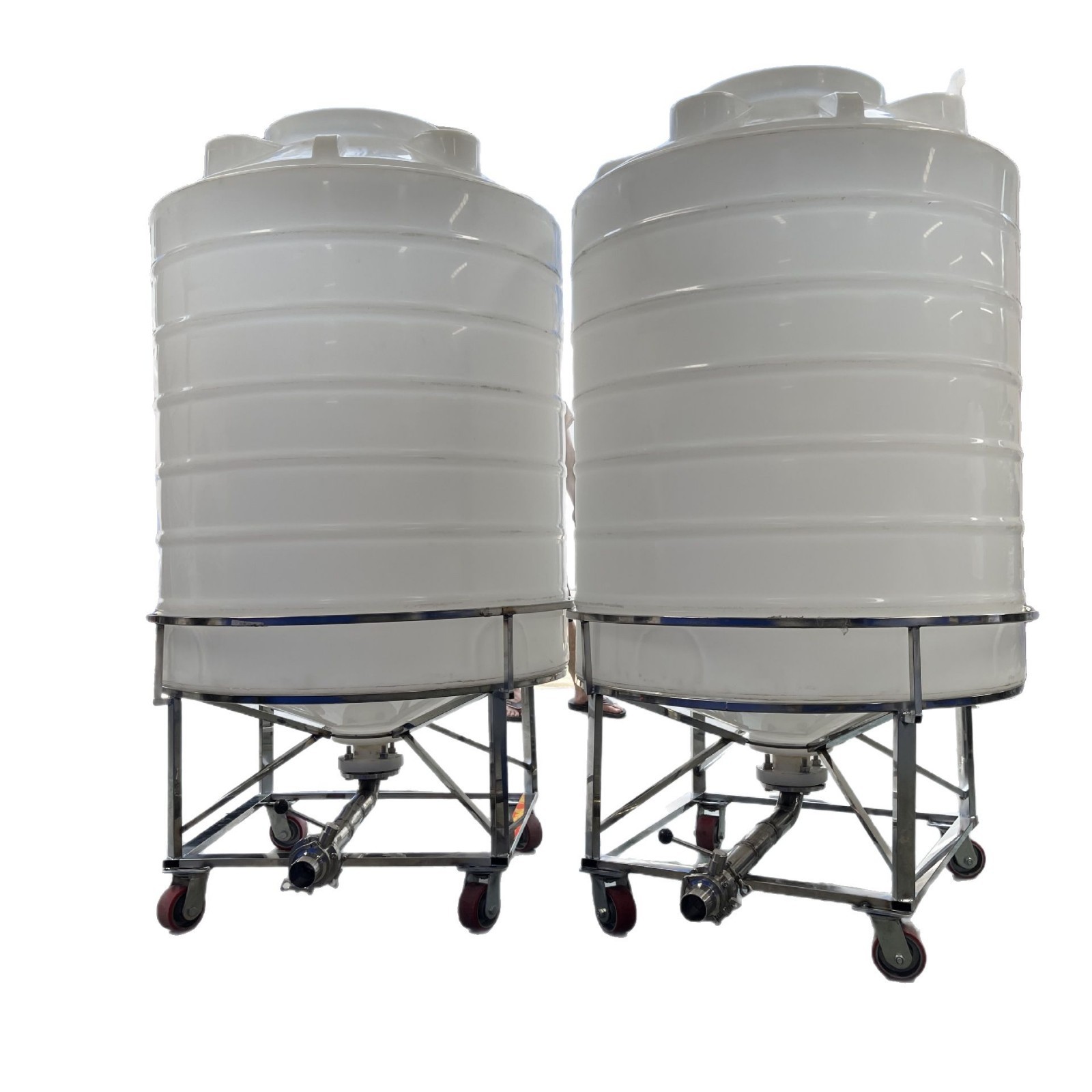 Pe Conical Water Tower Storage Tank Laundry Detergent Mixing Tank Conical Bottom Water-Reducing Agent Storage Tank Cosmetics Liquid Large Capacity