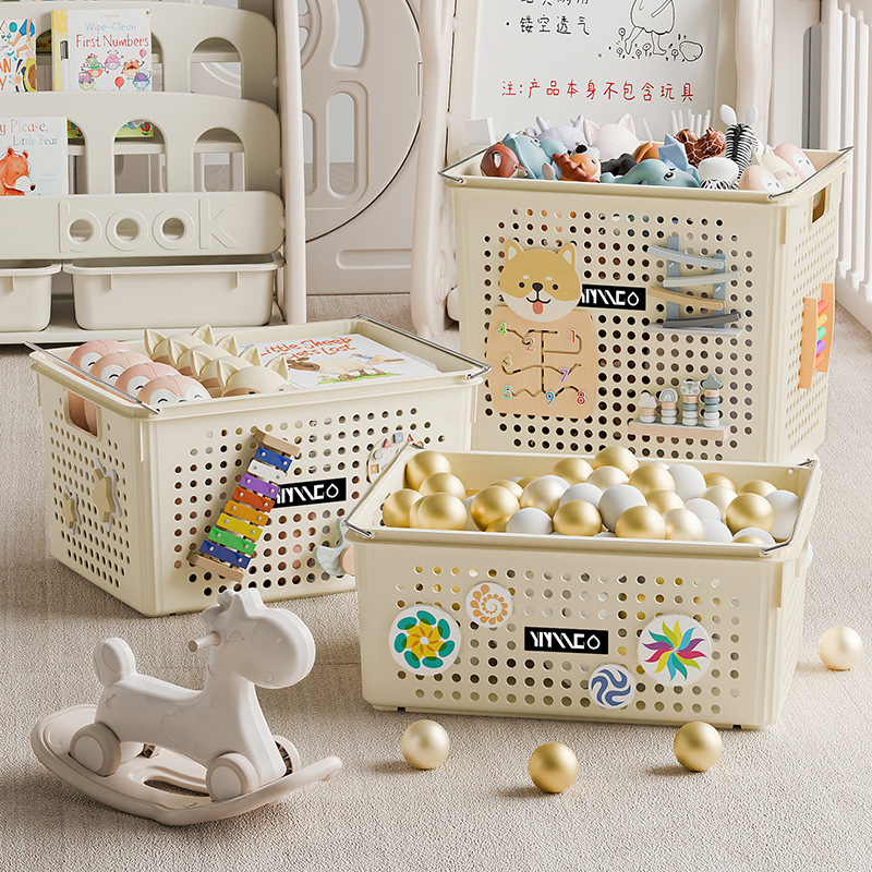 Коробка для хранения игрушек, для мягких кукол и строительных блоков