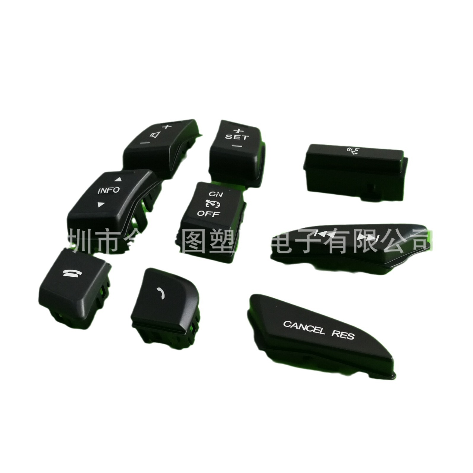 Supply Mold Manufacturing Mobile Phone Buttons Plastic Abs Wear-Resistant Buttons Injection Laser Engraving Processing