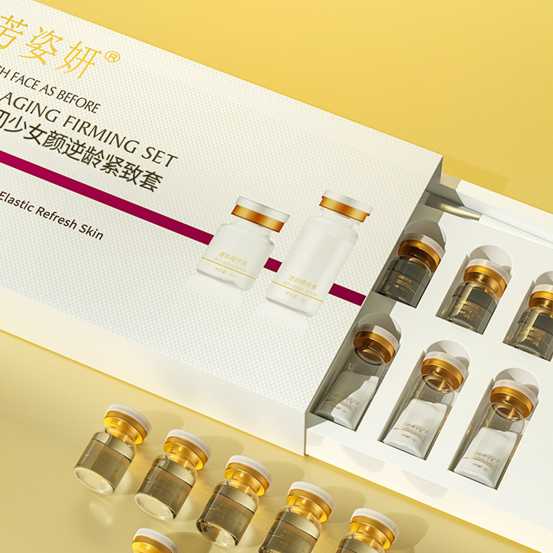 Маска для лица с нитевым карвингом, лифтинг, подтяжка, увлажнение и питание, антивозрастная маска с ферментами, оптовая продажа порошка