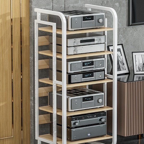 Amplifier equipment cabinet adjustable spacing multi-layer gallbladder machine bracket HIFI Home Theater Speaker Audio Foot Shelf