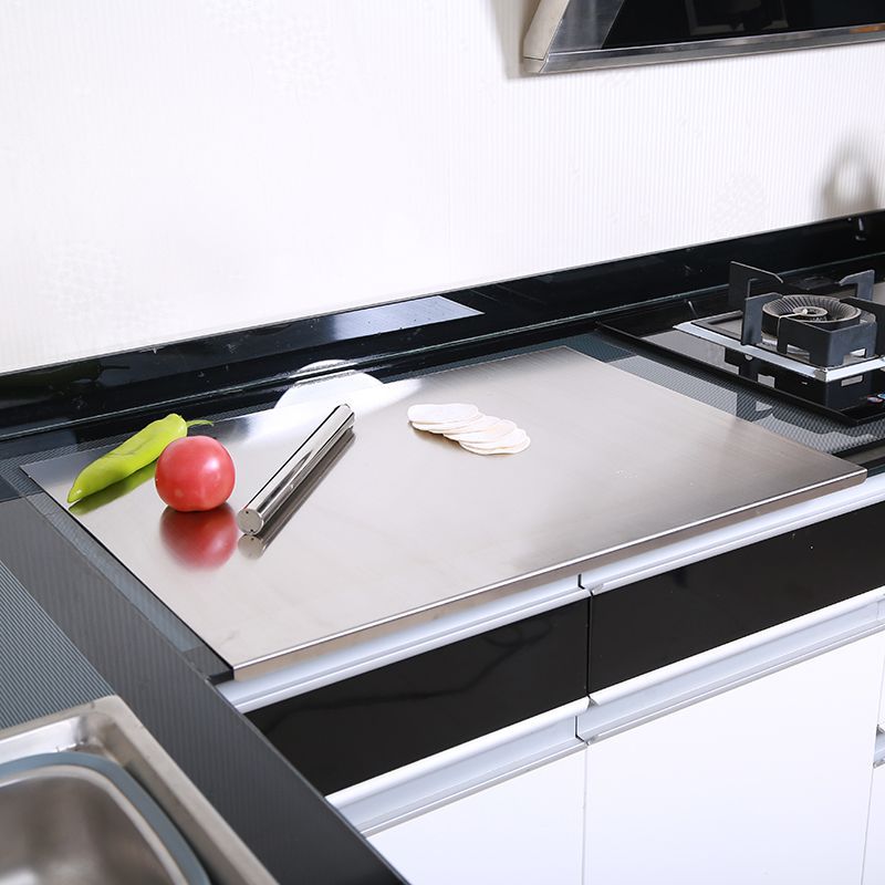 304 Stainless Steel Cutting Board Rolling Panel Chopping Board Kneading Chopping Board Kitchen Cutting Board Household Antibacterial and Mildew Proof and Medium High