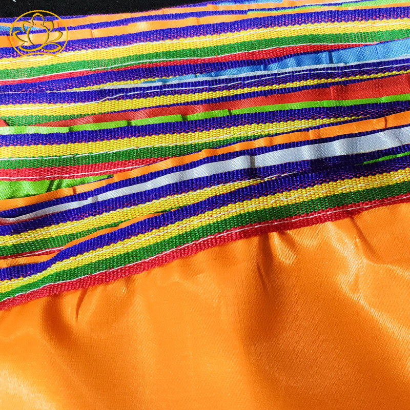 Xizang Wordless Prayer Flags, Colorful Flags, Xizang Decorative Items, Ethnic Style 7.84m 15m