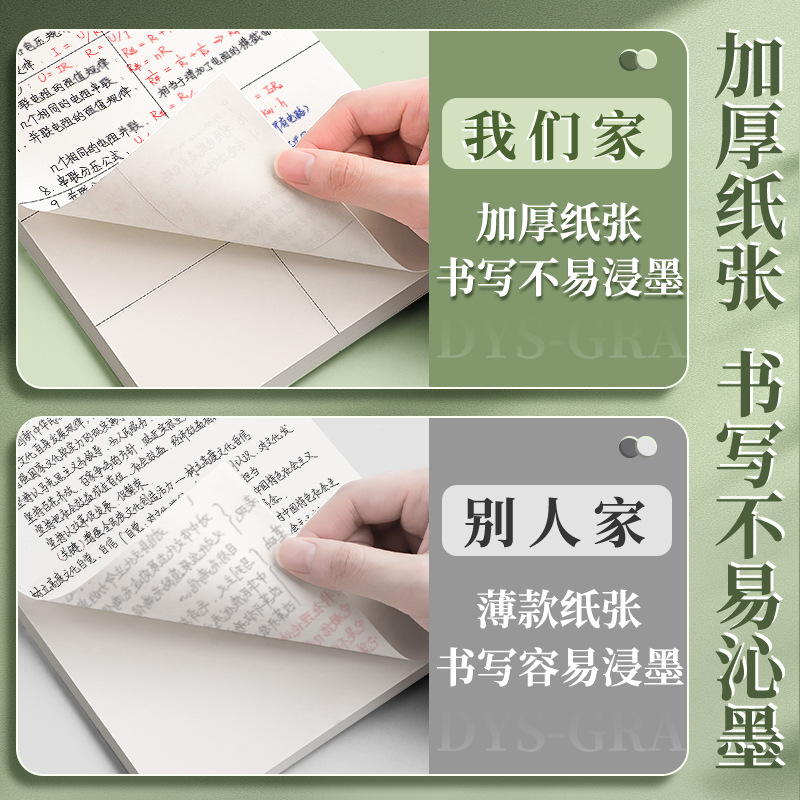 Draft paper for postgraduate entrance examination students a4 paper draft book blank b5 high school student calculation paper thickening number