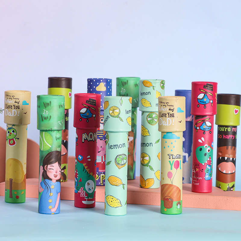 Large Rotating Kaleidoscope Magical Magic Versatile Interior View Kaleidoscope Children's Kindergarten Toys Gifts Wholesale