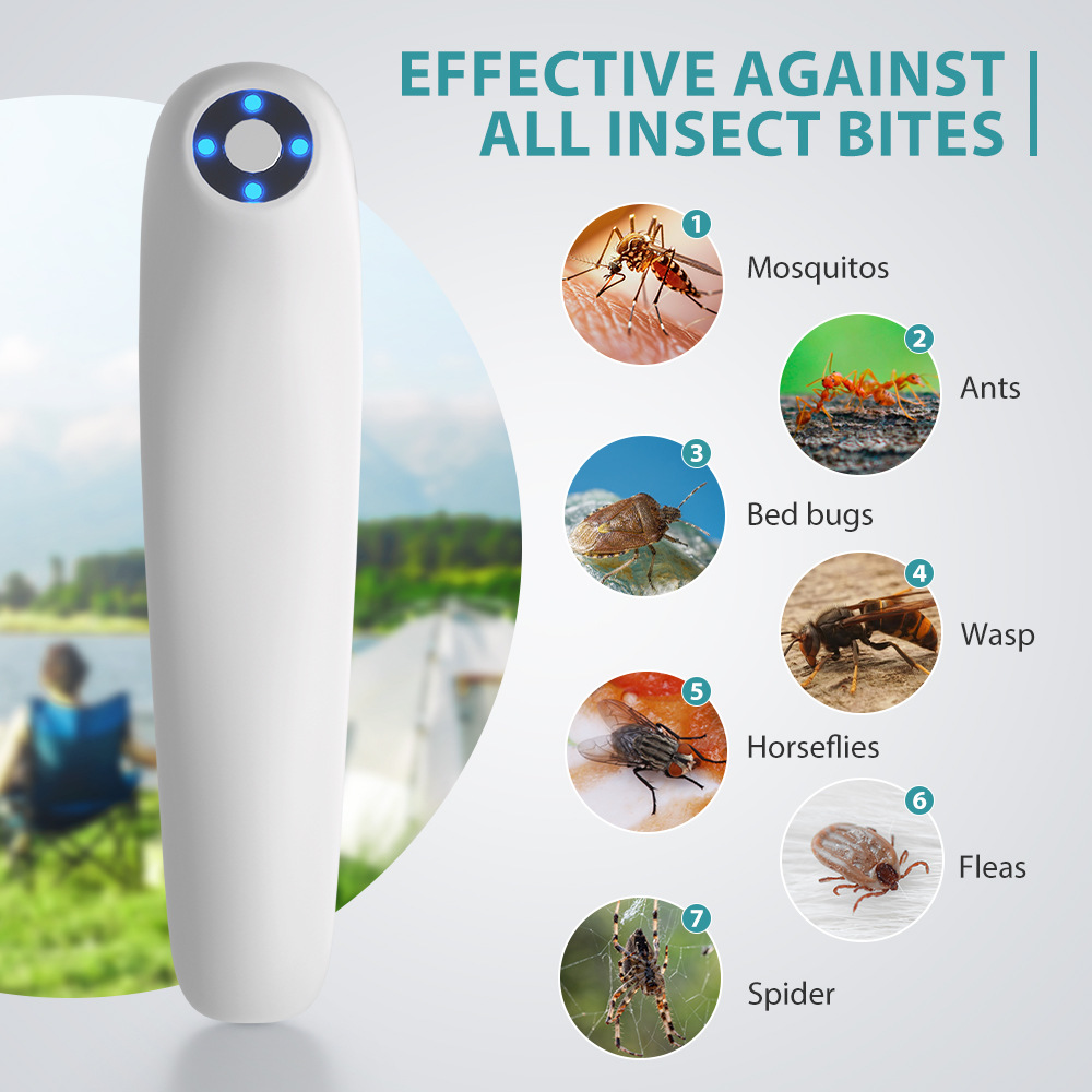 Bug Bite Cross-Border Export New Product Electric Anti-Itch Device Physical Anti-Itch Tool to Relieve Mosquito Bites and Itching