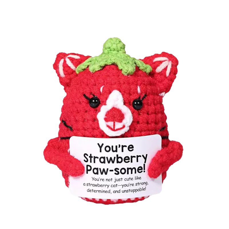 Handmade Woolen Dolls Customized Cross-Border Popular Amazon Best-Selling Hand-Knitted Woolen Animal Dolls Finished Products