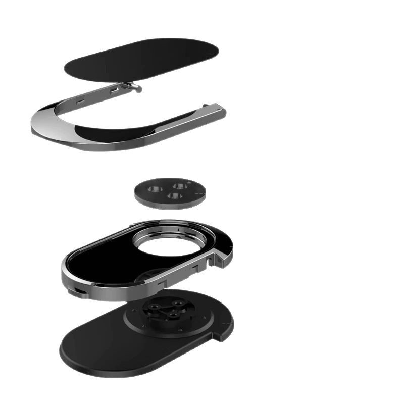 Mobile phone holder rotating magnetic attraction strong adsorption car support mobile phone case accessories universal ultra-thin ring buckle