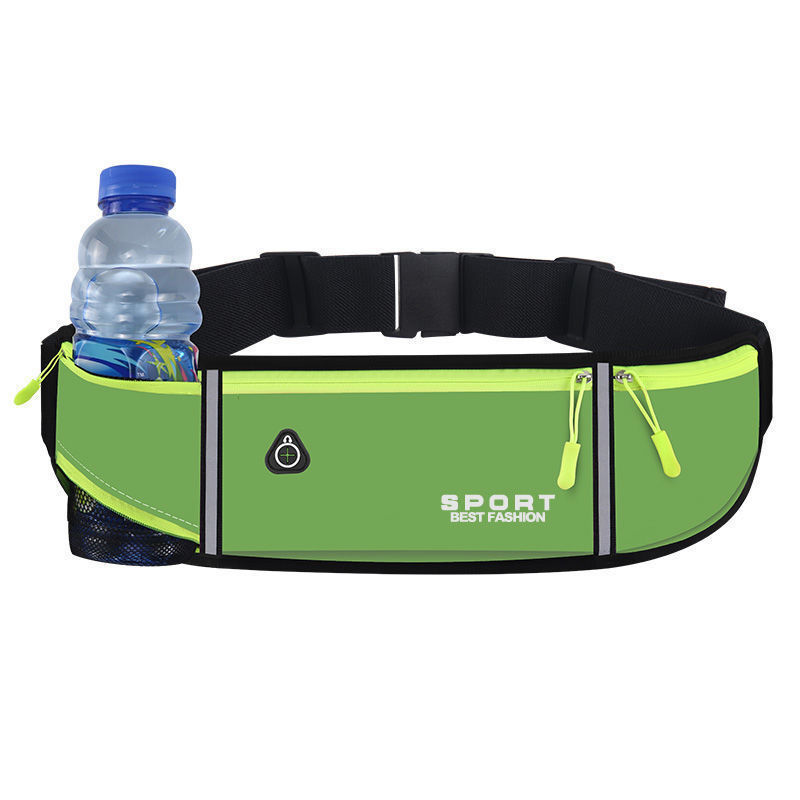 Waterproof Outdoor Sports Running Waist Bag Marathon Fitness Equipment Mobile Phone Belt Can Hold Water Bottles Mobile Phone Waist Bag