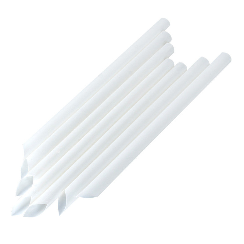 Customized Biodegradable Pla Straws Disposable Individually Packaged Straws Environmentally Friendly Pearl Milk Tea Thick Straws Food Grade