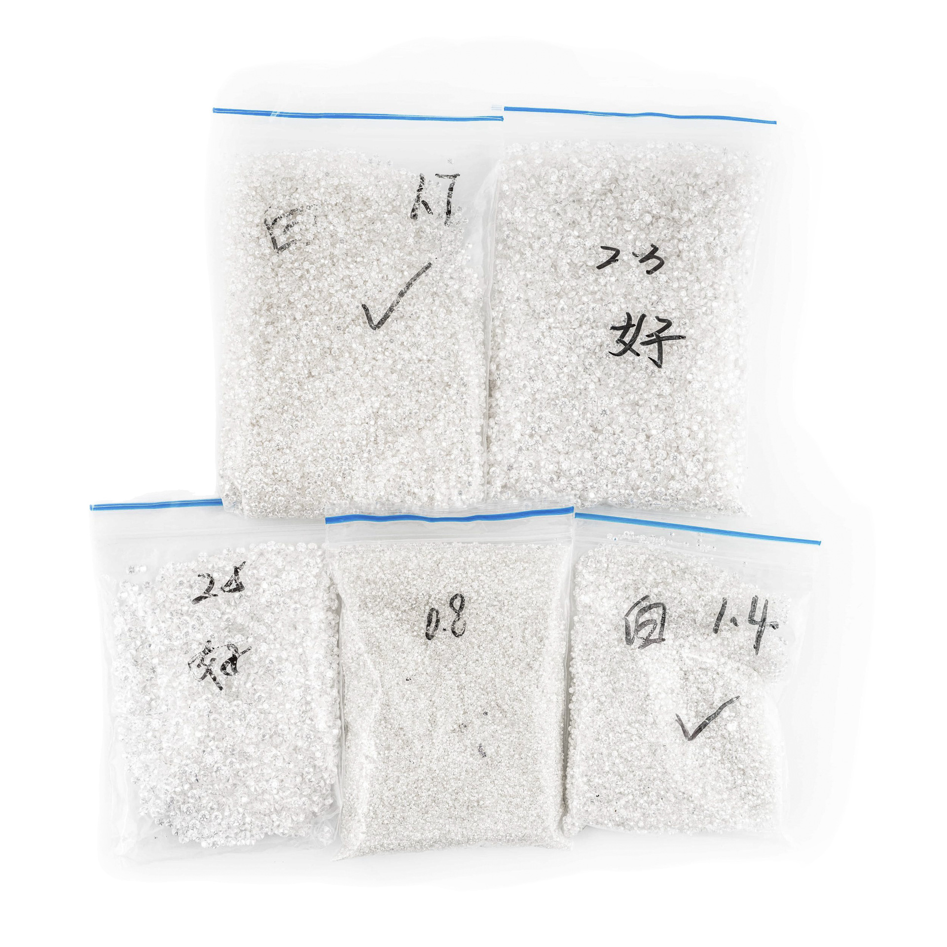 Moissanite Small Diamonds D Color Vvs Clarity 0.7Mm-3.0Mm Ultra-White Diamonds in Stock Jewelry Inlaid with Stones