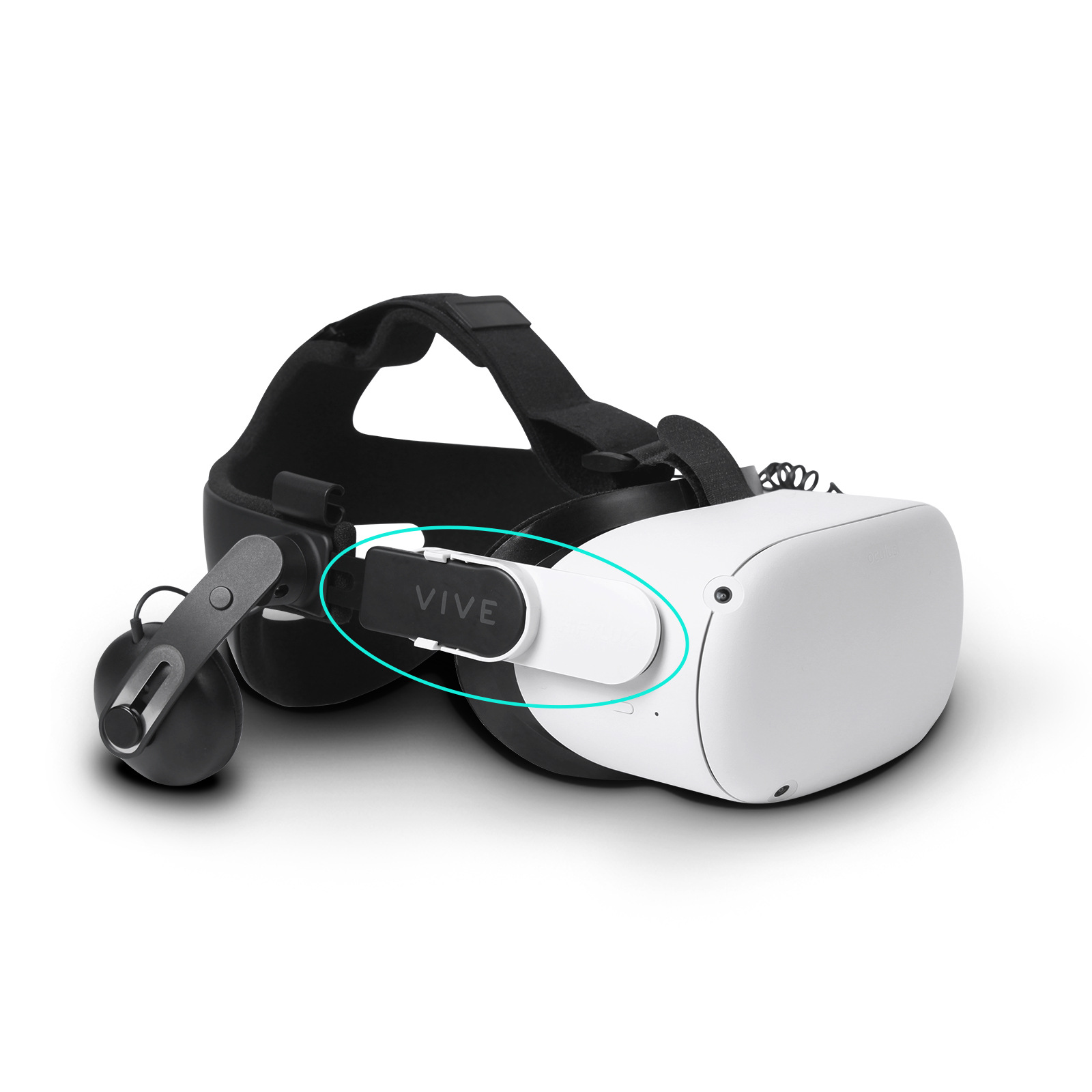 Hifylux for Oculus Quest2 headset adapter HTC VIVE listening smart headband connector