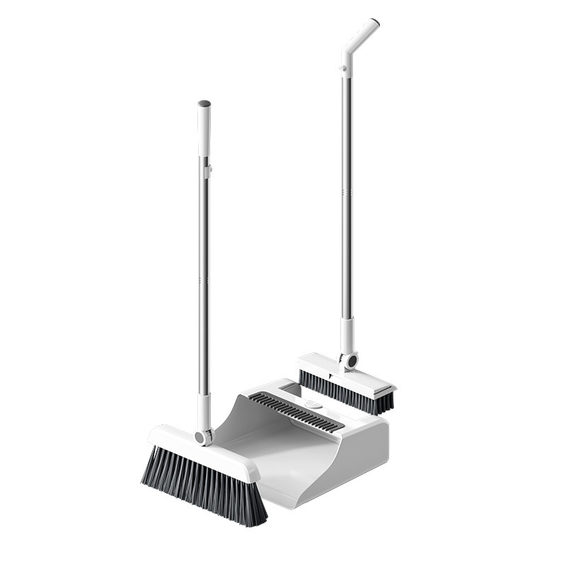 Three-in-one Broom/Dustpan/Floor Brush Multi-purpose Sleeve Sweep Encryption Thickened Broom Combination suit Soft Wool Broom Dustpan