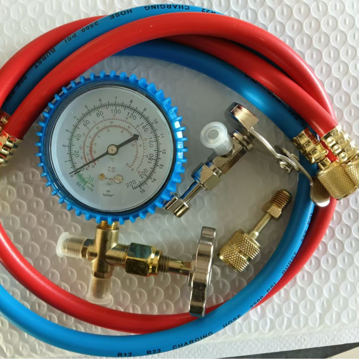 Fluoride Tool suit Fluoride Tool Truck suit Car Snow Freon Refrigerant Meter Car Connector