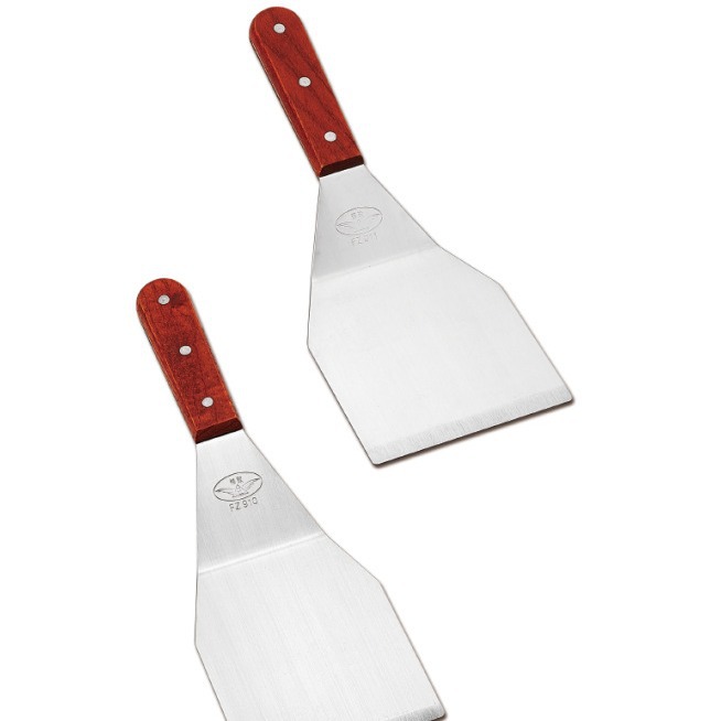 In-Stock Factory Kitchen Utensils Spatula Frying Spatula Stainless Steel Spatula Teppanyaki Spatula Cooking Spatula Steak Barbecue Tool Set