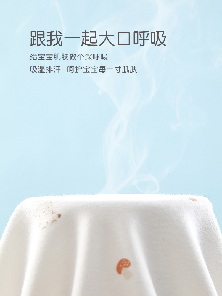 Newborn Half-back Clothes 0-3 Months Baby Jacket Spring and Autumn Newborn Baby Clothes Baby Monk Clothes Class A Pure Cotton