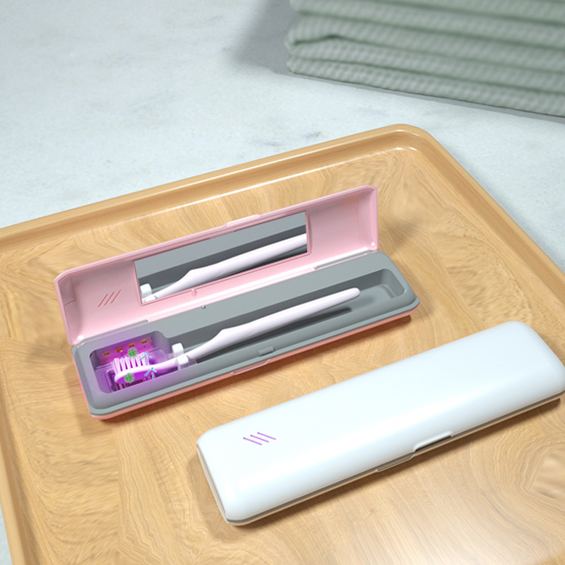 Новый мини-бокс для дезинфекции зубной щётки UVC ультрафиолетовый, портативный, для одного человека