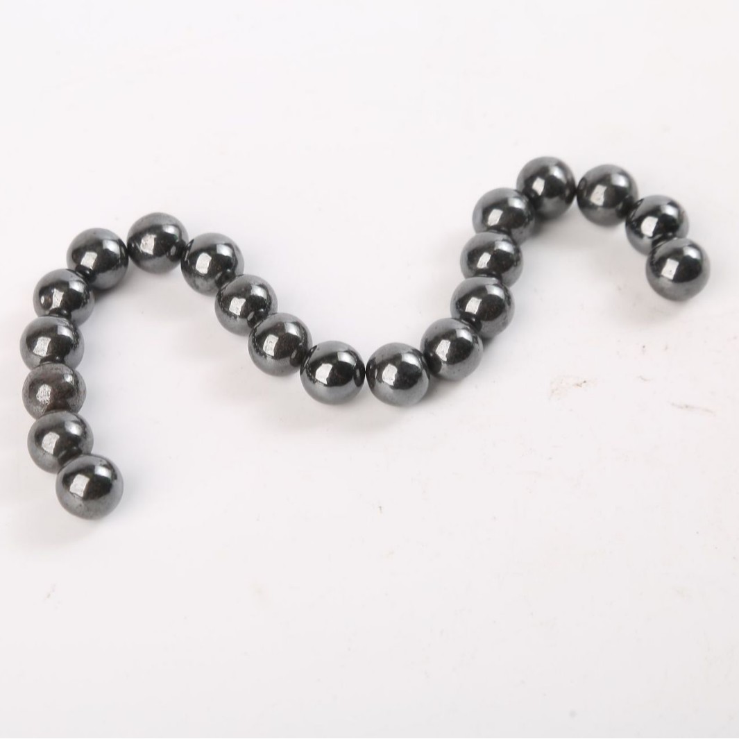 Black Educational Toys Ferrite Magnets Round Magnetic Polishing Balls Wholesale in Stock