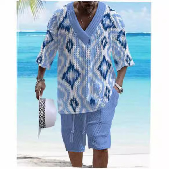 Спортивный костюм с 3D принтом для мужчин