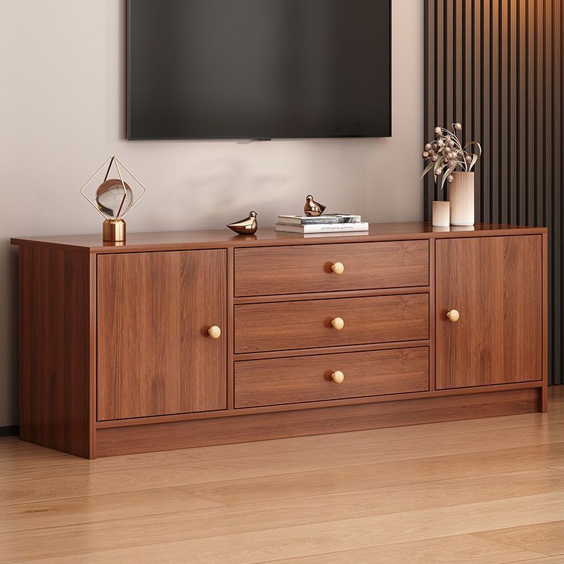 TV Cabinet Solid Wood Color Living Room Simple Small Apartment Household Floor Cabinet Storage Cabinet Bedroom Bay Window Cabinet TV Cabinet