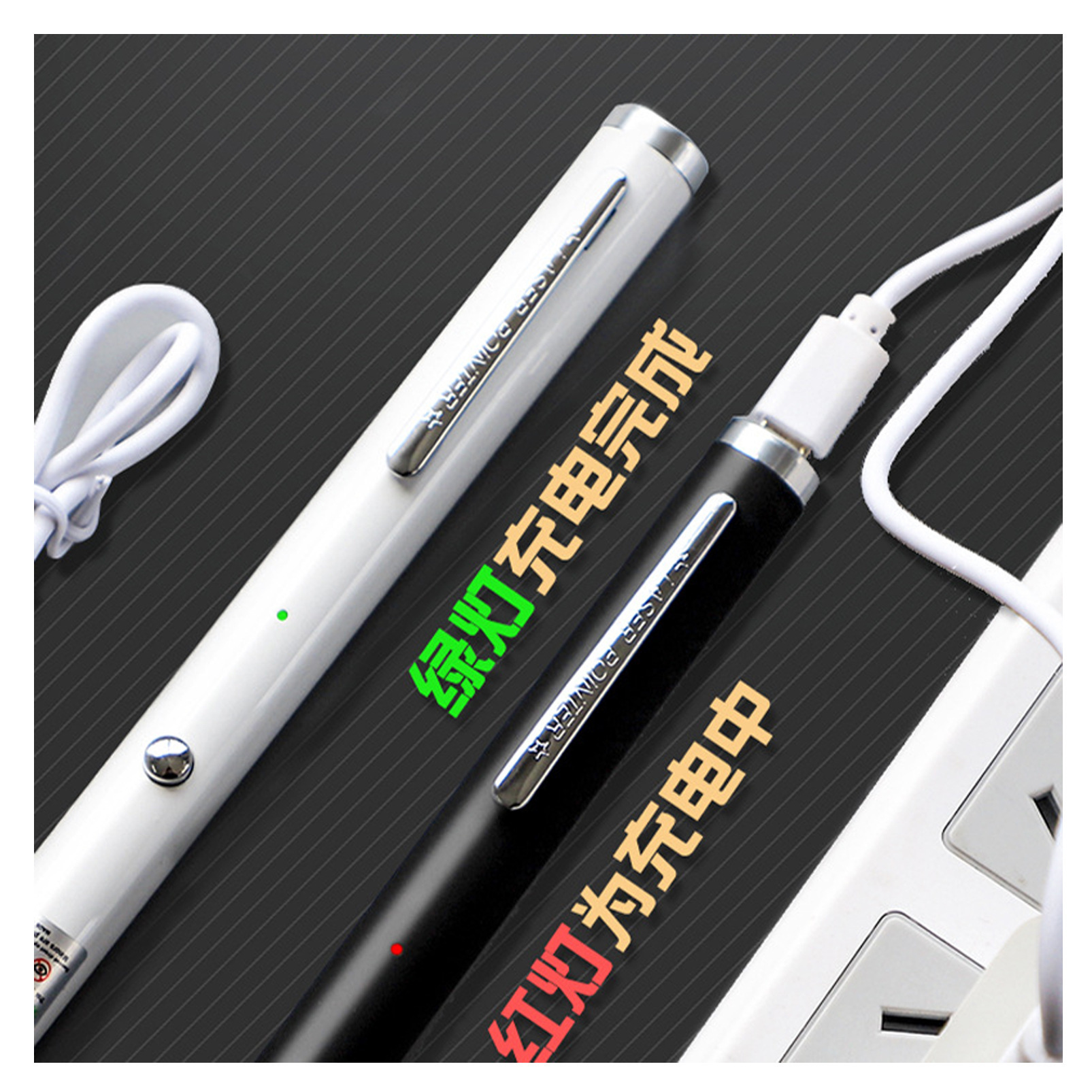 High Power Laser Pointer Strong Light Flashlight Outdoor Green Light Ultra Remote Positioning Laser Pen Sales Department Sand Table Pen